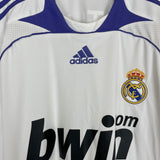 2007/08 REAL MADRID GUTI HAZ #14 HOME SHIRT (L) ADIDAS