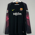 Shop 2018/19 BARCELONA GK SHIRT (XL) NIKE, classic football shirts, vintage football shirts & retro soccer jerseys at Cult Kits