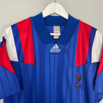Shop 1992/94 FRANCE HOME SHIRT (M) ADIDAS, classic football shirts, vintage football shirts & retro soccer jerseys at Cult Kits