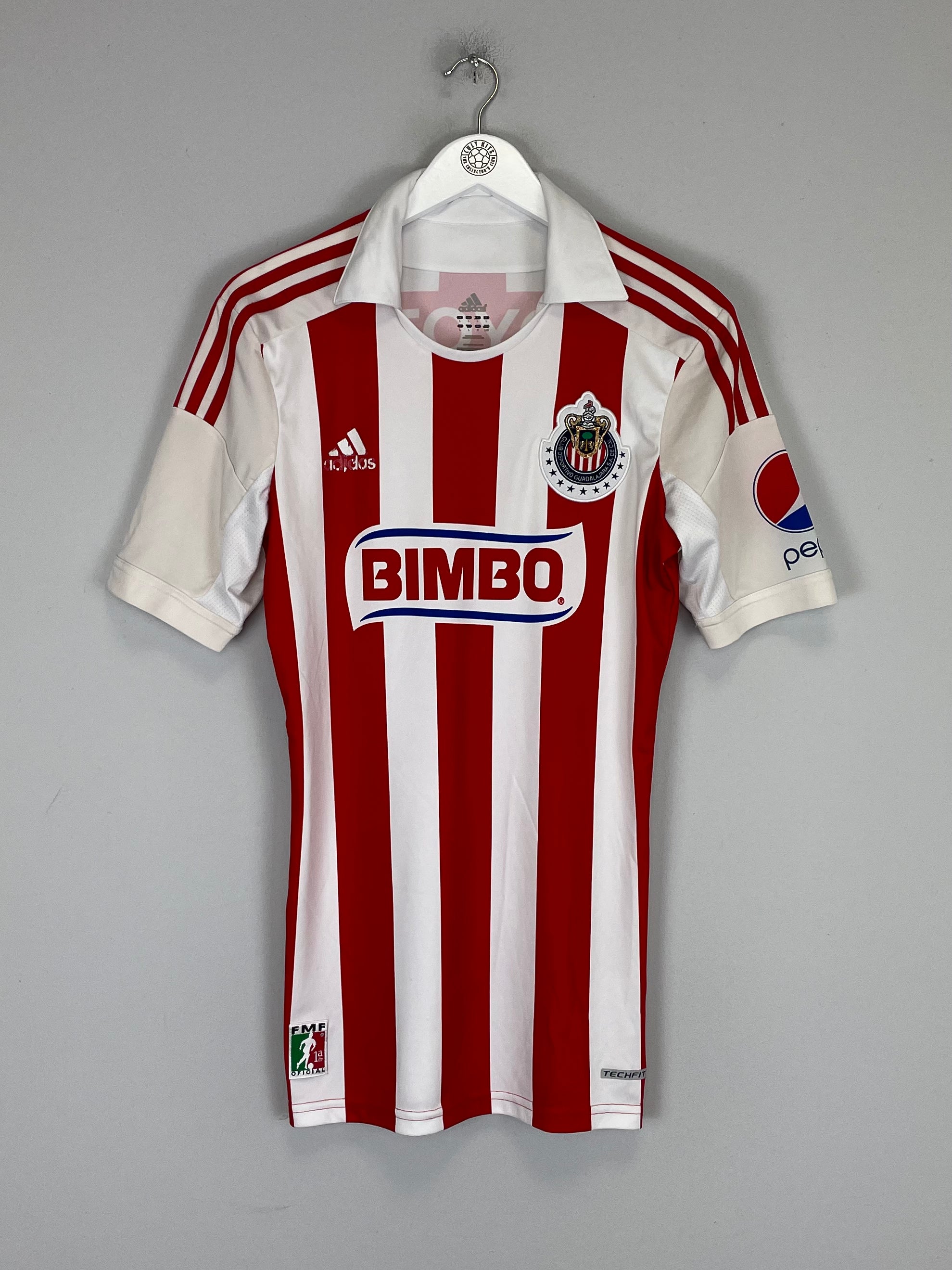Shop 2012/13 CHIVAS GUADALAJARA *PLAYER ISSUE* HOME SHIRT (L) ADIDAS, classic football shirts, vintage football shirts & retro soccer jerseys at Cult Kits