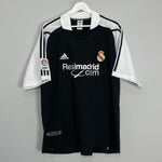Shop 2001/02 REAL MADRID ZIDANE #5 AWAY SHIRT (XL) ADIDAS, classic football shirts, vintage football shirts & retro soccer jerseys at Cult Kits