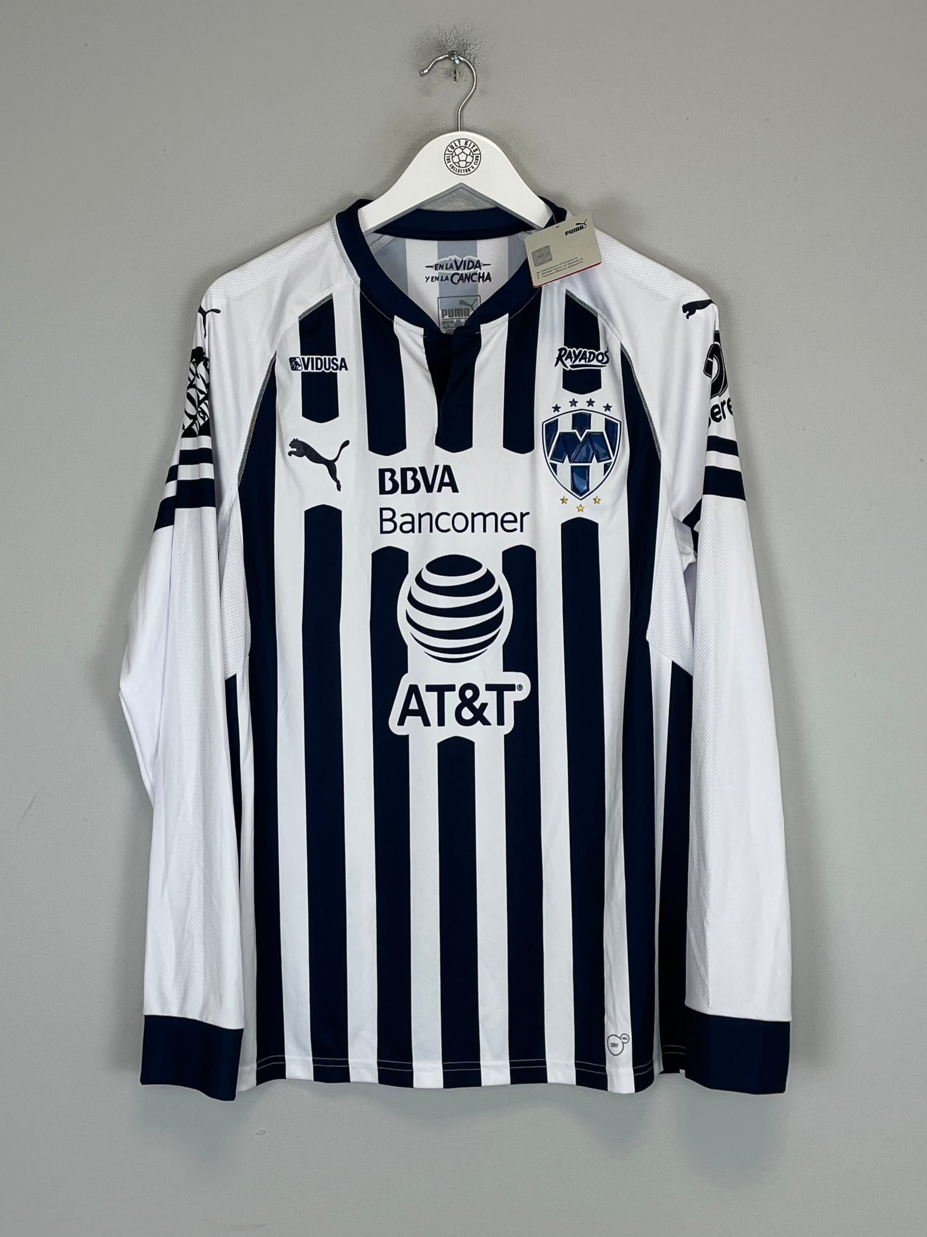 Shop 2018/19 MONTERREY *BNWT* L/S HOME SHIRT (MULTIPLE SIZES) PUMA, classic football shirts, vintage football shirts & retro soccer jerseys at Cult Kits