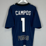 1999 UNAM PUMAS CAMPOS #1 GK SHIRT (M) NIKE