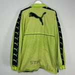 Shop 2010/12 LAZIO FLEECE LINED BENCH JACKET (XL) PUMA, classic football shirts, vintage football shirts & retro soccer jerseys at Cult Kits