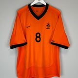 2000/02 NETHERLANDS DAVIDS #8 HOME SHIRT (XL) NIKE