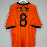 2000/02 NETHERLANDS DAVIDS #8 HOME SHIRT (XL) NIKE