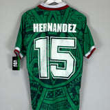 Shop 1998 Mexico Hernandez #15 *Reissue* Home (Multiple Sizes) ABA Sport, classic football shirts, vintage football shirts & retro soccer jerseys at Cult Kits