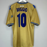 2001/02 BRESCIA BAGGIO #10 *90 YEAR* THIRD SHIRT (XL) GARMAN