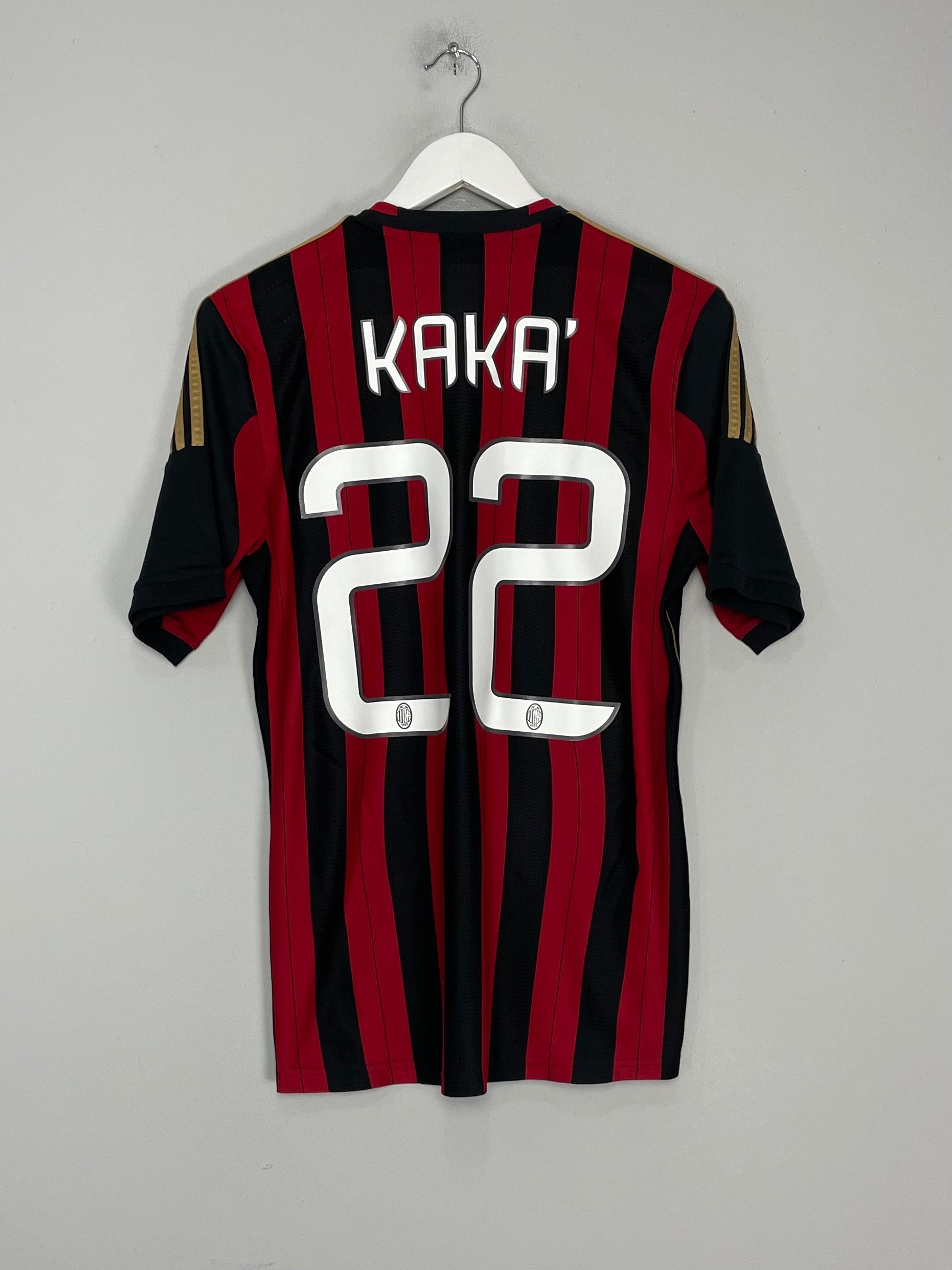 adidas - 13〜14 AC Milan 22番 KAKA（カカ）ユニフォーム adidas ACミラン 13/14 ユニフォーム ホーム 半袖 ジュニア #22