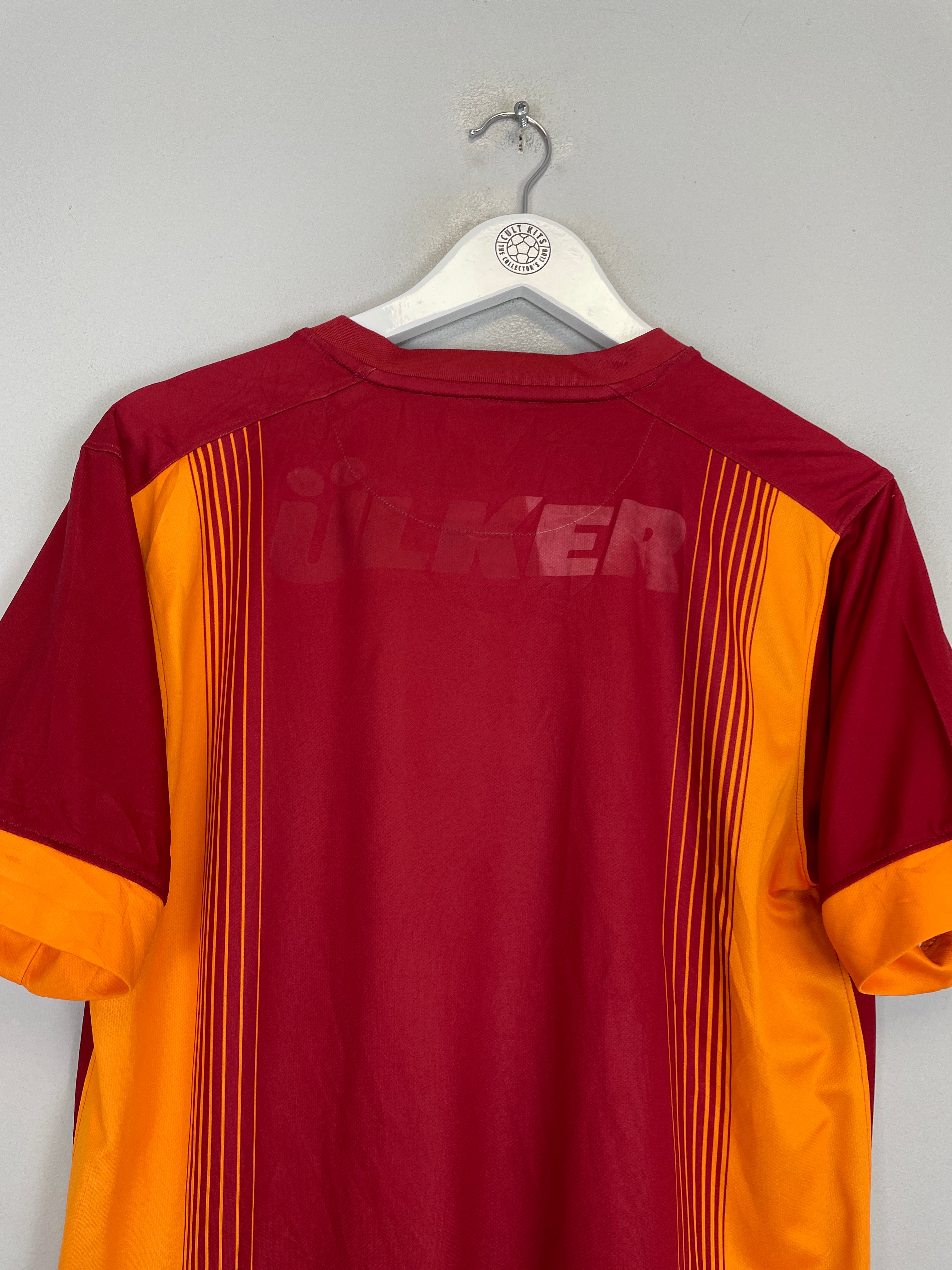 Shop 2014/15 GALATASARAY HOME SHIRT (M) NIKE, classic football shirts, vintage football shirts & retro soccer jerseys at Cult Kits