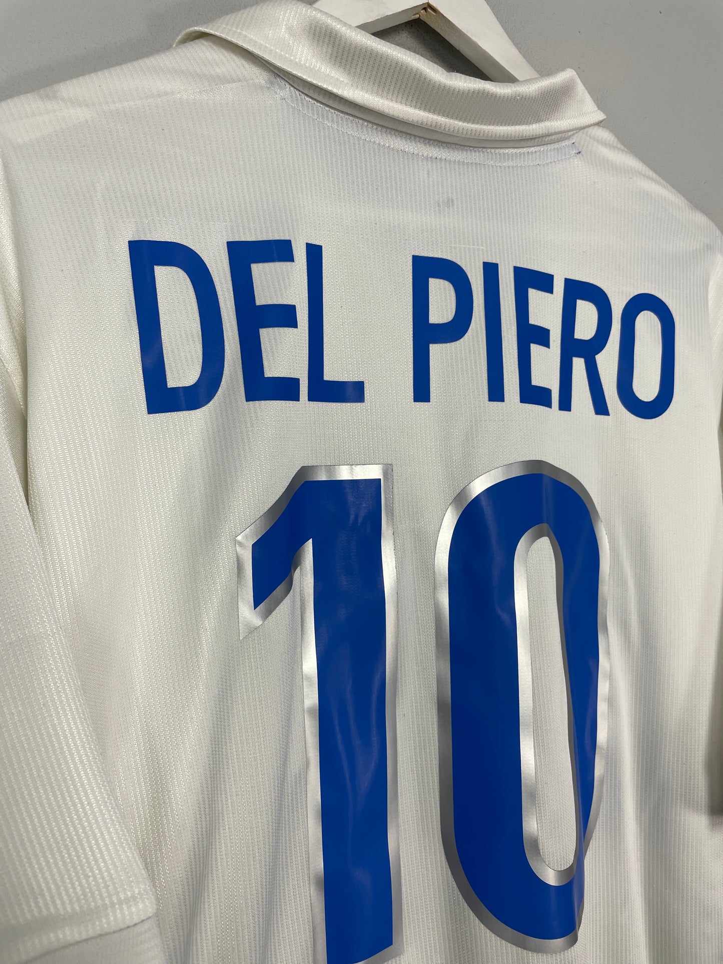 1997/98 ITALY DEL PIERO #10 AWAY SHIRT (XL) NIKE