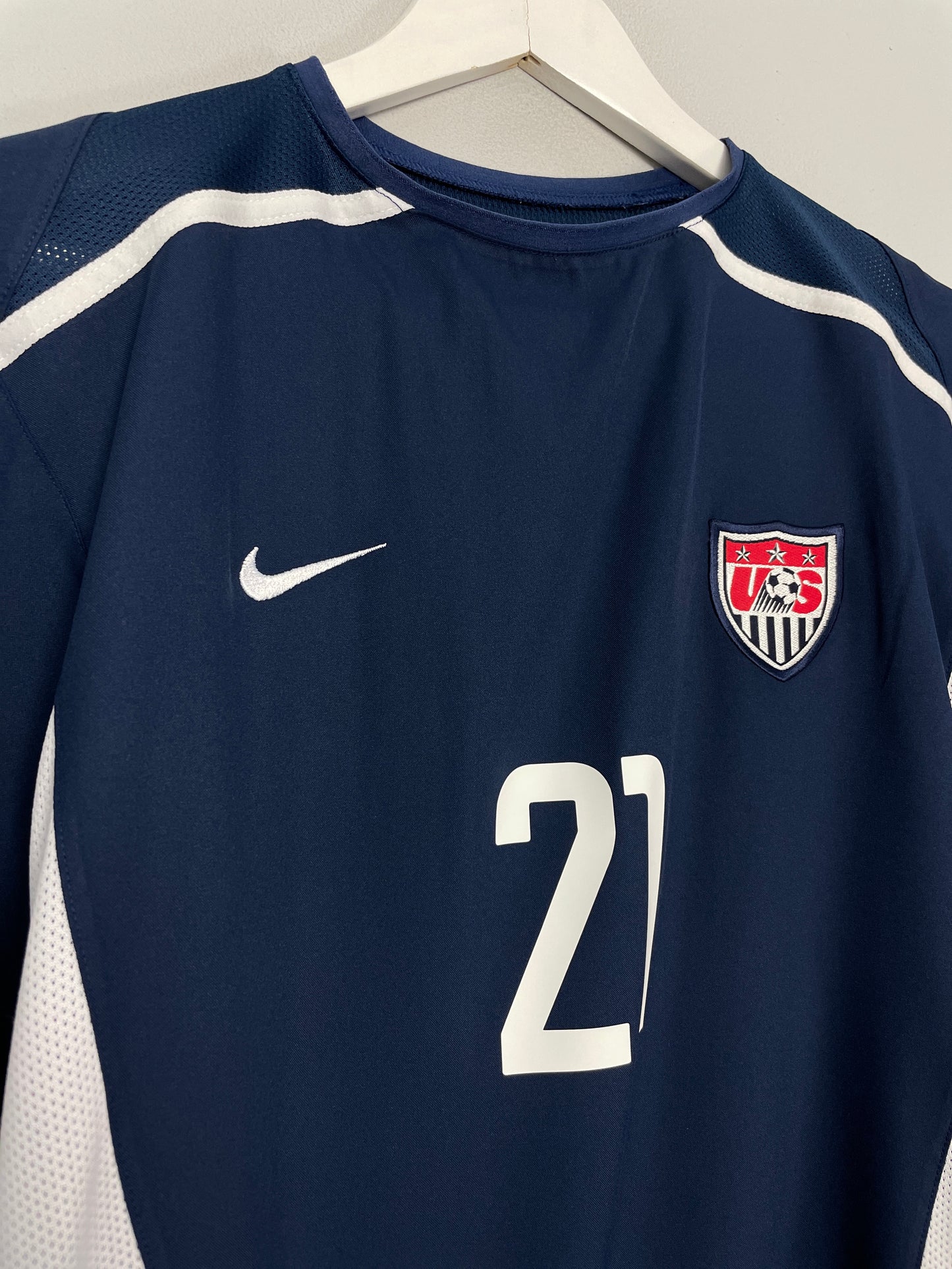 2002 USA DONOVAN #21 *BNWT* AWAY SHIRT (L) NIKE