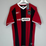 Shop 2003/04 MANCHESTER CITY ANELKA #39 *BNWT* AWAY SHIRT (M) REEBOK, classic football shirts, vintage football shirts & retro soccer jerseys at Cult Kits