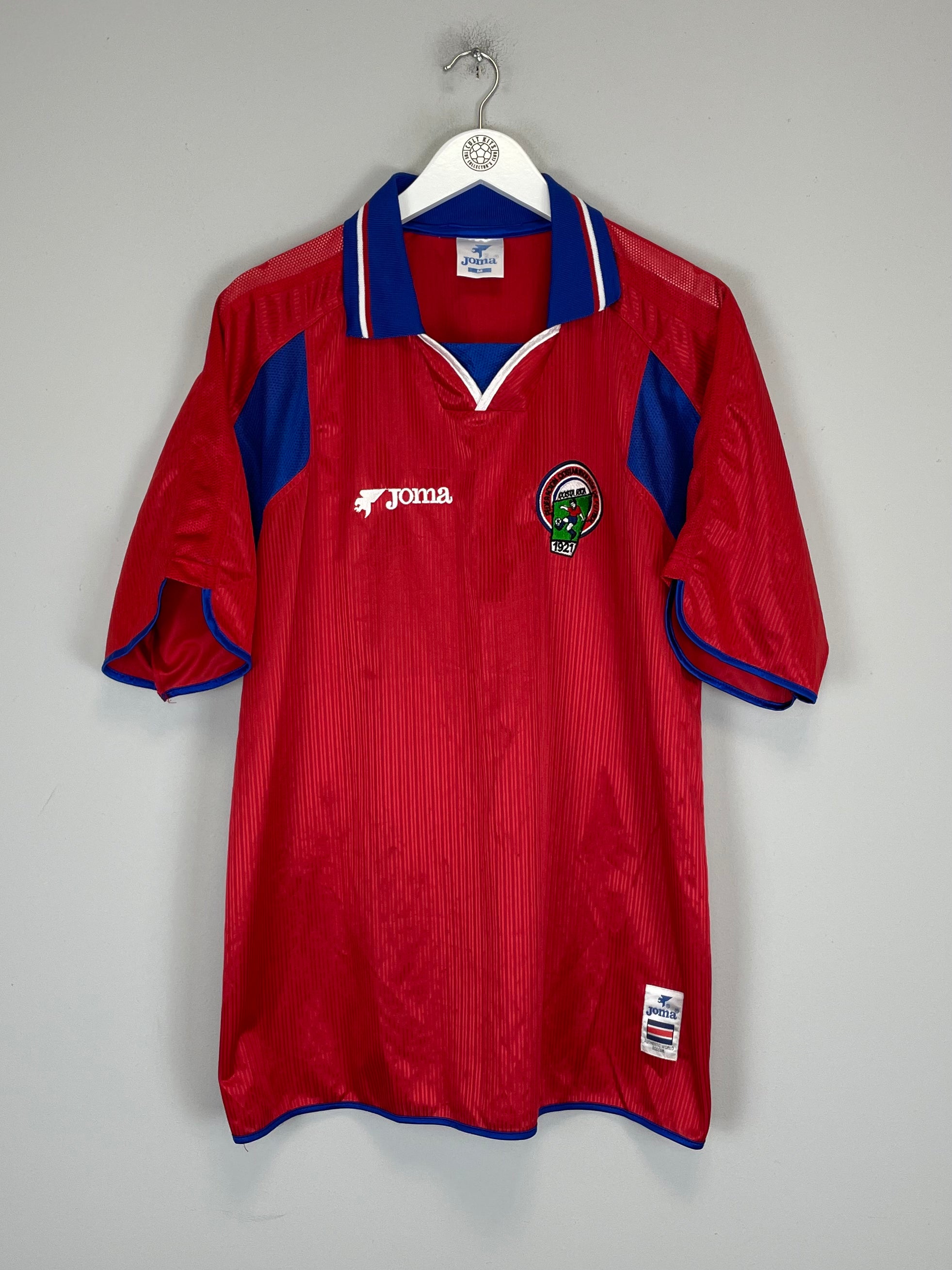 Shop 2000 COSTA RICA HOME SHIRT (M) JOMA, classic football shirts, vintage football shirts & retro soccer jerseys at Cult Kits