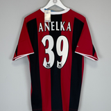 Shop 2003/04 MANCHESTER CITY ANELKA #39 *BNWT* AWAY SHIRT (M) REEBOK, classic football shirts, vintage football shirts & retro soccer jerseys at Cult Kits