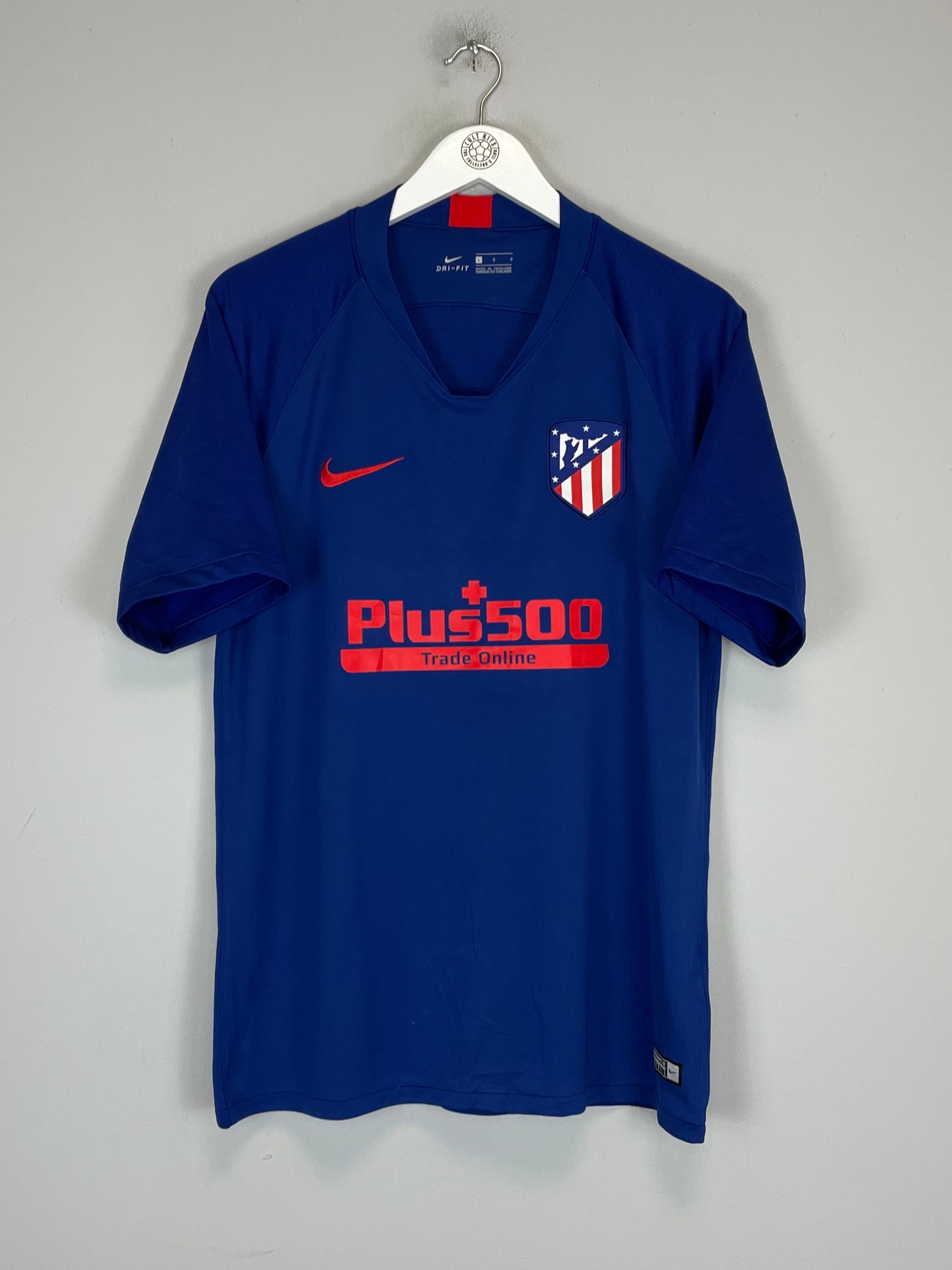 Shop 2020/21 ATLETICO MADRID TRAINING SHIRT (L) NIKE, classic football shirts, vintage football shirts & retro soccer jerseys at Cult Kits