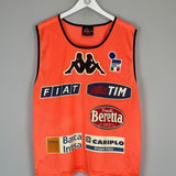 2000/01 ITALY *PLAYER ISSUE* TRAINING BIB (XL) KAPPA VEST
