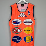 2000/01 ITALY *PLAYER ISSUE* TRAINING BIB (XL) KAPPA VEST