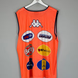 2000/01 ITALY *PLAYER ISSUE* TRAINING BIB (XL) KAPPA VEST