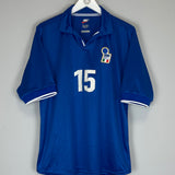 1997/98 ITALY #15 *PLAYER ISSUE* HOME SHIRT (L) NIKE
