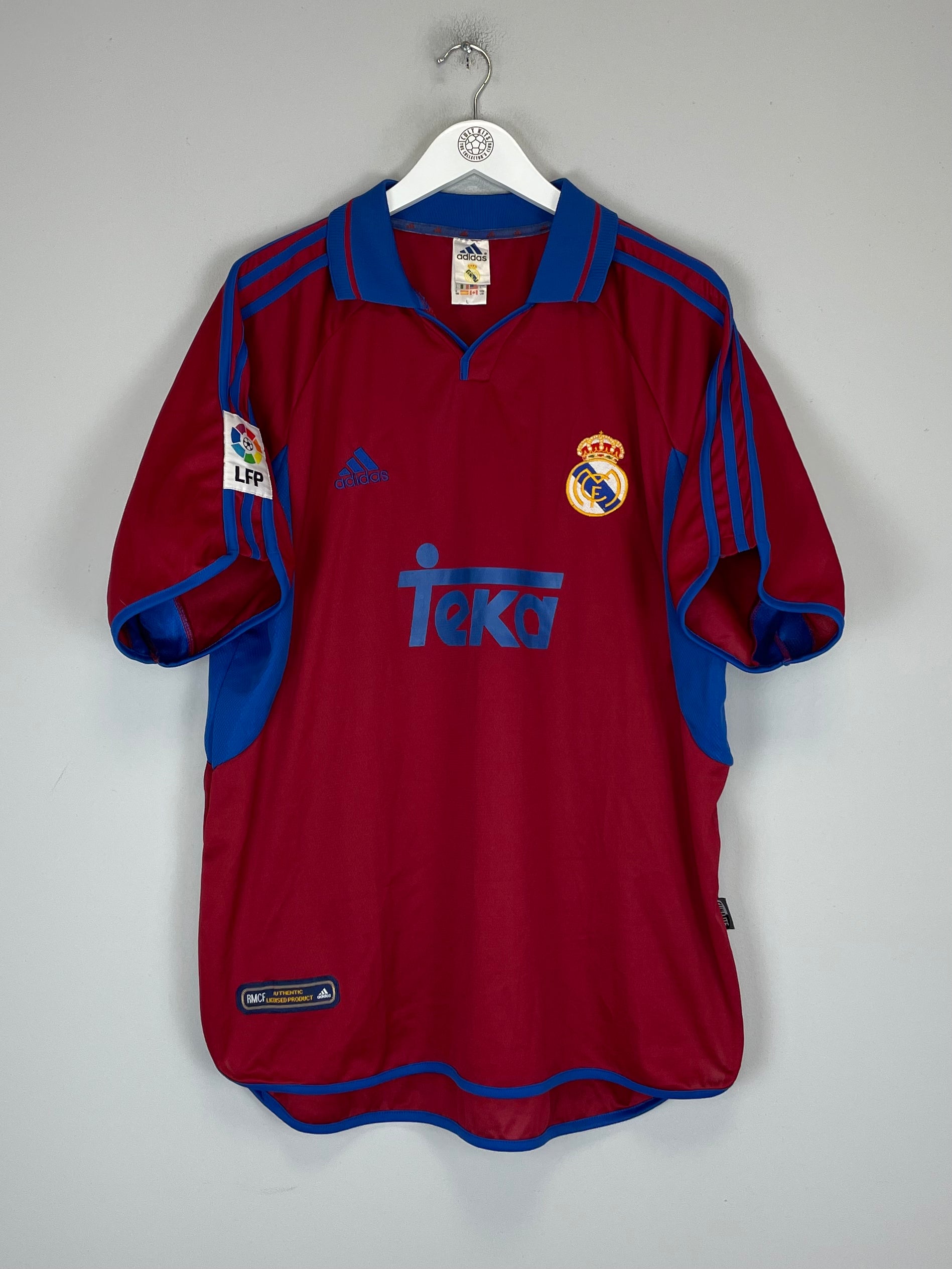 2000/01 REAL MADRID FIGO #10 *PROTOTYPE* SHIRT (L) ADIDAS – Cult Kits 2000/01 REAL MADRID FIGO #10 *PROTOTYPE* SHIRT (L) ADIDAS – Cult Kits