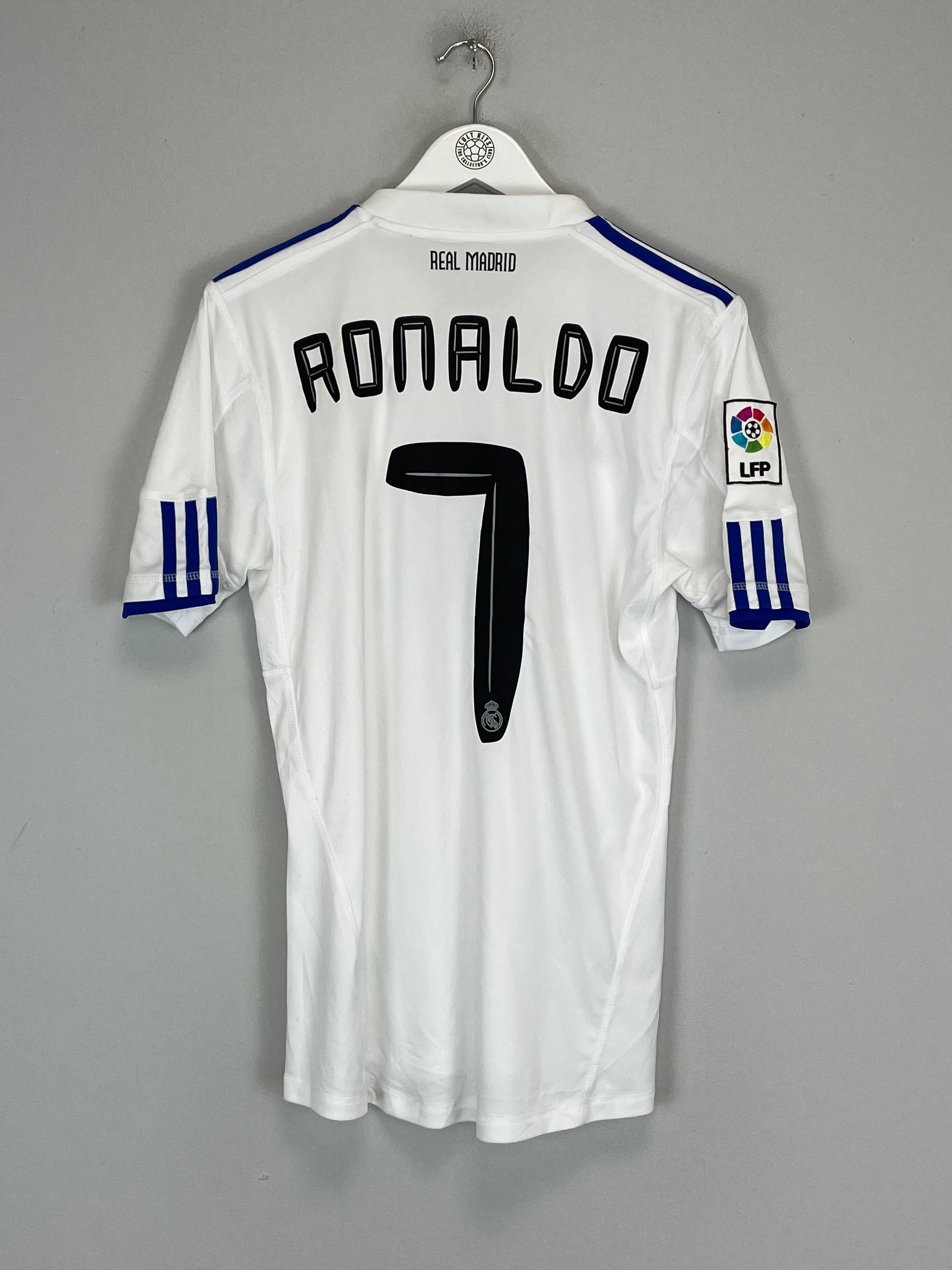 Shop 2010/11 REAL MADRID RONALDO #7 HOME SHIRT (M) ADIDAS, classic football shirts, vintage football shirts & retro soccer jerseys at Cult Kits