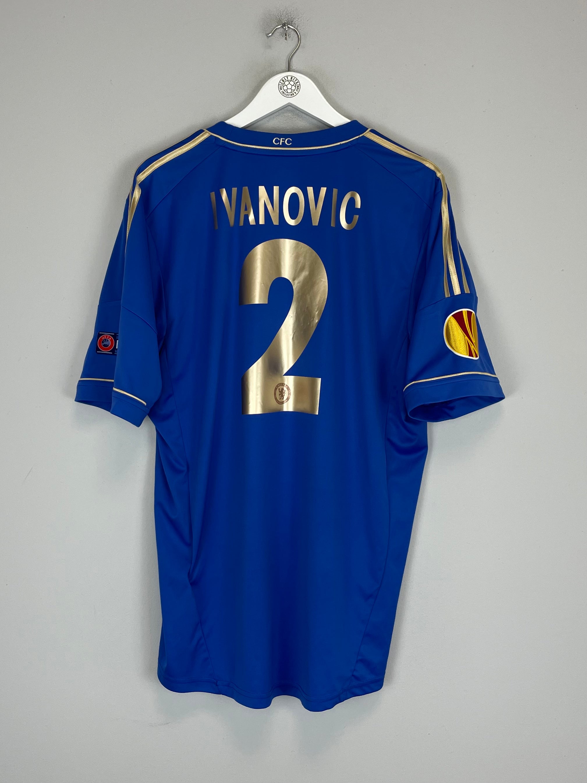 2012/13 CHELSEA IVANOVIC #2 E/L HOME SHIRT (XL) ADIDAS – Cult Kits 2012/13 CHELSEA IVANOVIC #2 E/L HOME SHIRT (XL) ADIDAS – Cult Kits