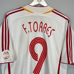 Shop 2006/08 SPAIN F.TORRES #9 AWAY SHIRT (L) ADIDAS, classic football shirts, vintage football shirts & retro soccer jerseys at Cult Kits