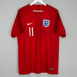 Shop 2018/19 ENGLAND LINGARD #11 AWAY SHIRT (L) NIKE, classic football shirts, vintage football shirts & retro soccer jerseys at Cult Kits