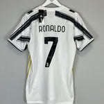 Shop 2020/21 JUVENTUS RONALDO #7 *BNWT* HOME SHIRT (L) ADIDAS, classic football shirts, vintage football shirts & retro soccer jerseys at Cult Kits