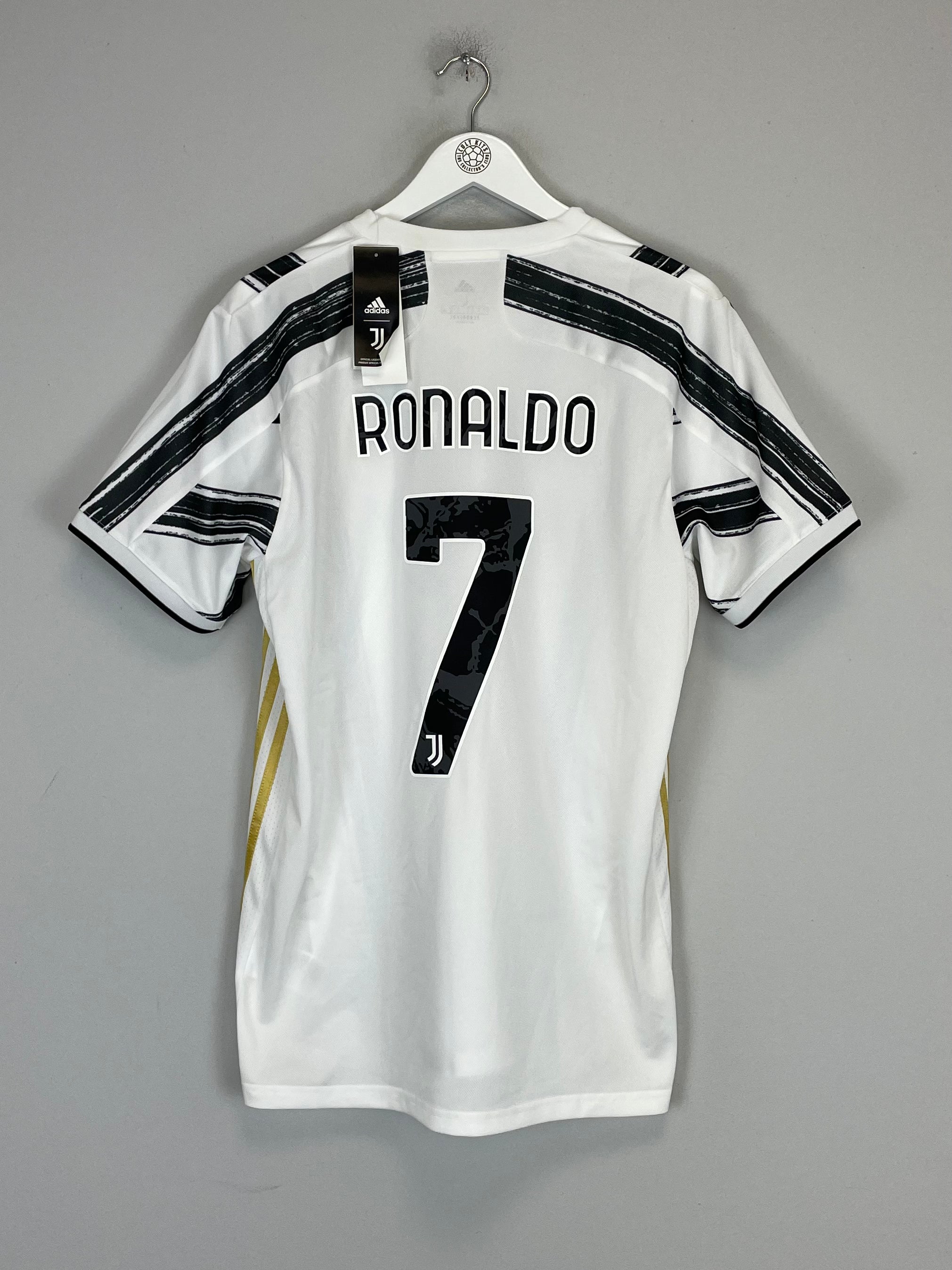 Shop 2020/21 JUVENTUS RONALDO #7 *BNWT* HOME SHIRT (L) ADIDAS, classic football shirts, vintage football shirts & retro soccer jerseys at Cult Kits