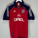 Shop 1999/00 BAYERN MUNICH HOME SHIRT (M) ADIDAS, classic football shirts, vintage football shirts & retro soccer jerseys at Cult Kits