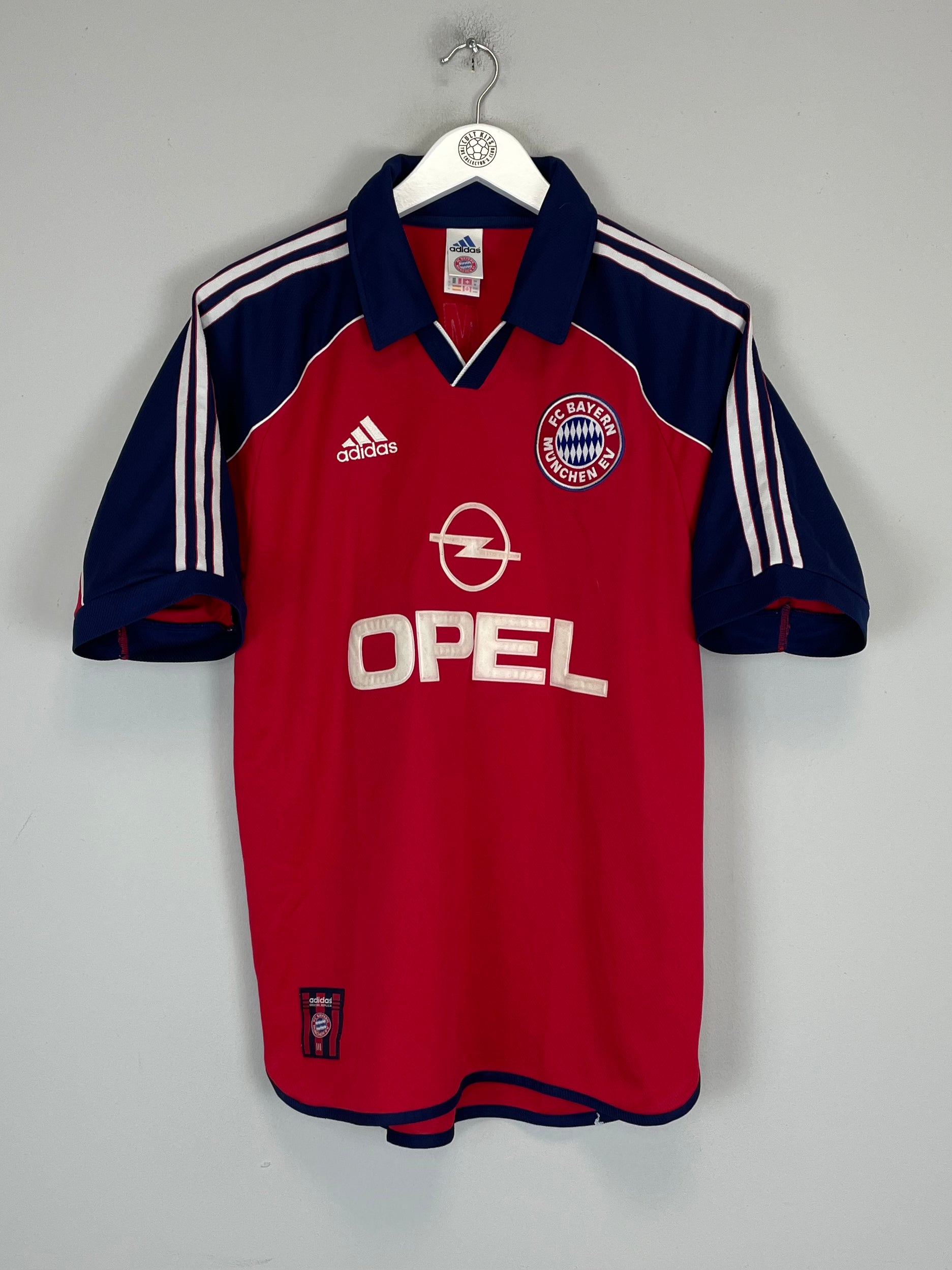 Shop 1999/00 BAYERN MUNICH HOME SHIRT (M) ADIDAS, classic football shirts, vintage football shirts & retro soccer jerseys at Cult Kits