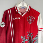Shop 1998/99 PERUGIA NAKATA #7 L/S HOME SHIRT (L) GALEX, classic football shirts, vintage football shirts & retro soccer jerseys at Cult Kits