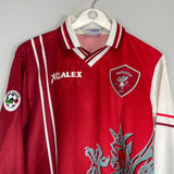 Shop 1998/99 PERUGIA NAKATA #7 L/S HOME SHIRT (L) GALEX, classic football shirts, vintage football shirts & retro soccer jerseys at Cult Kits