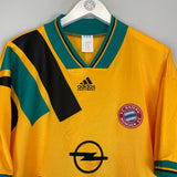 1993/95 BAYERN MUNICH #11 AWAY SHIRT (L) ADIDAS