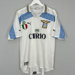 Shop 1999/00 LAZIO *CENTENARY* AWAY SHIRT (XL) PUMA, classic football shirts, vintage football shirts & retro soccer jerseys at Cult Kits