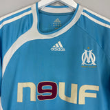 2006/07 MARSEILLE ZUBAR #15 *MATCH ISSUE+SIGNED* AWAY SHIRT (L) ADIDAS