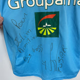 2006/07 MARSEILLE ZUBAR #15 *MATCH ISSUE+SIGNED* AWAY SHIRT (L) ADIDAS