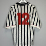 Shop 1996/98 BRENTFORD #12 *MATCH ISSUE* AWAY SHIRT (L) COBRA SPORTS, classic football shirts, vintage football shirts & retro soccer jerseys at Cult Kits