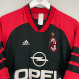 1998/00 AC MILAN TRAINING SHIRT (L) ADIDAS