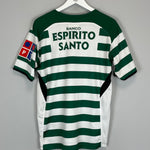 Shop 2004/05 SPORTING CP HOME SHIRT (M) REEBOK, classic football shirts, vintage football shirts & retro soccer jerseys at Cult Kits