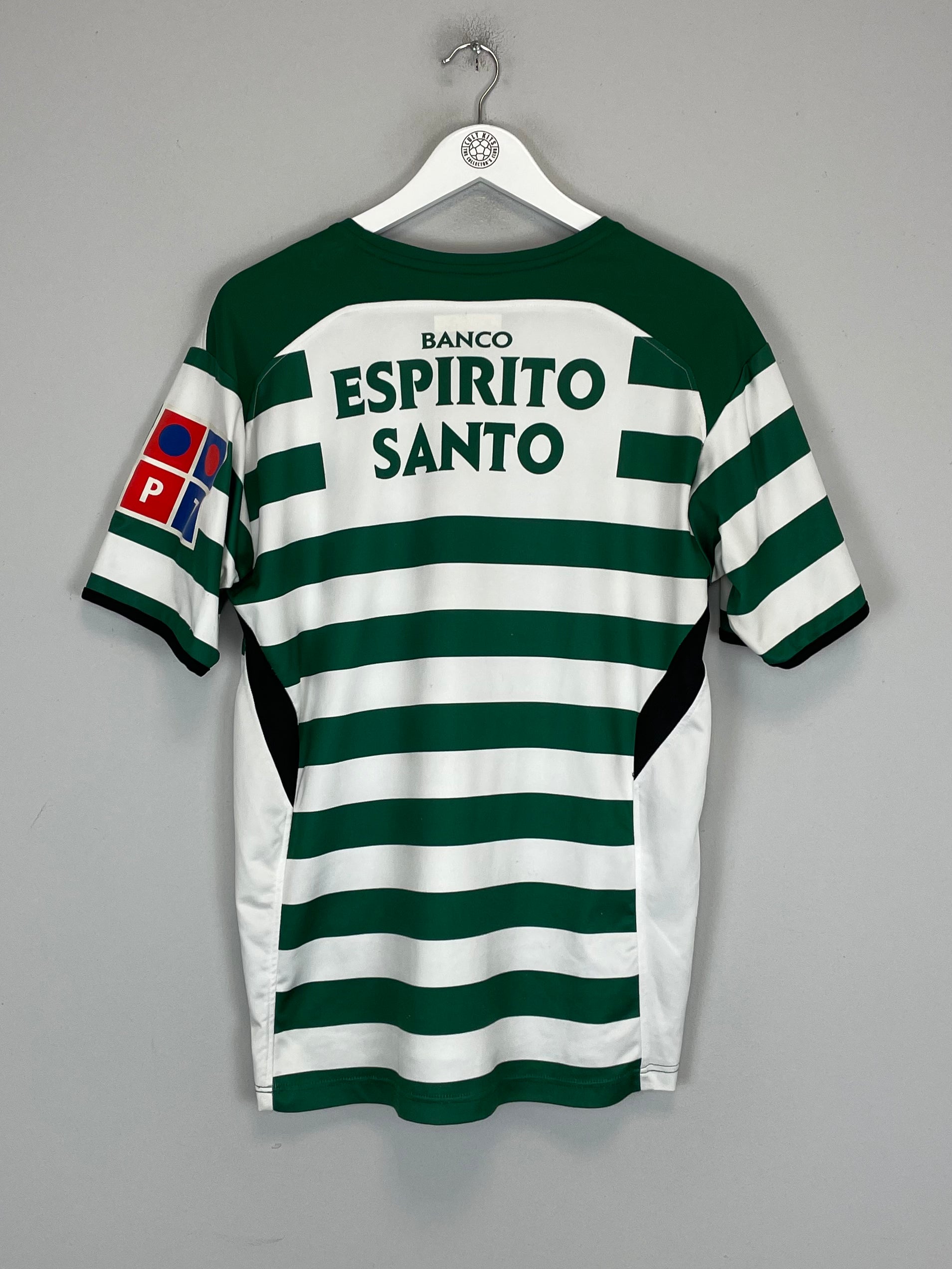 Shop 2004/05 SPORTING CP HOME SHIRT (M) REEBOK, classic football shirts, vintage football shirts & retro soccer jerseys at Cult Kits