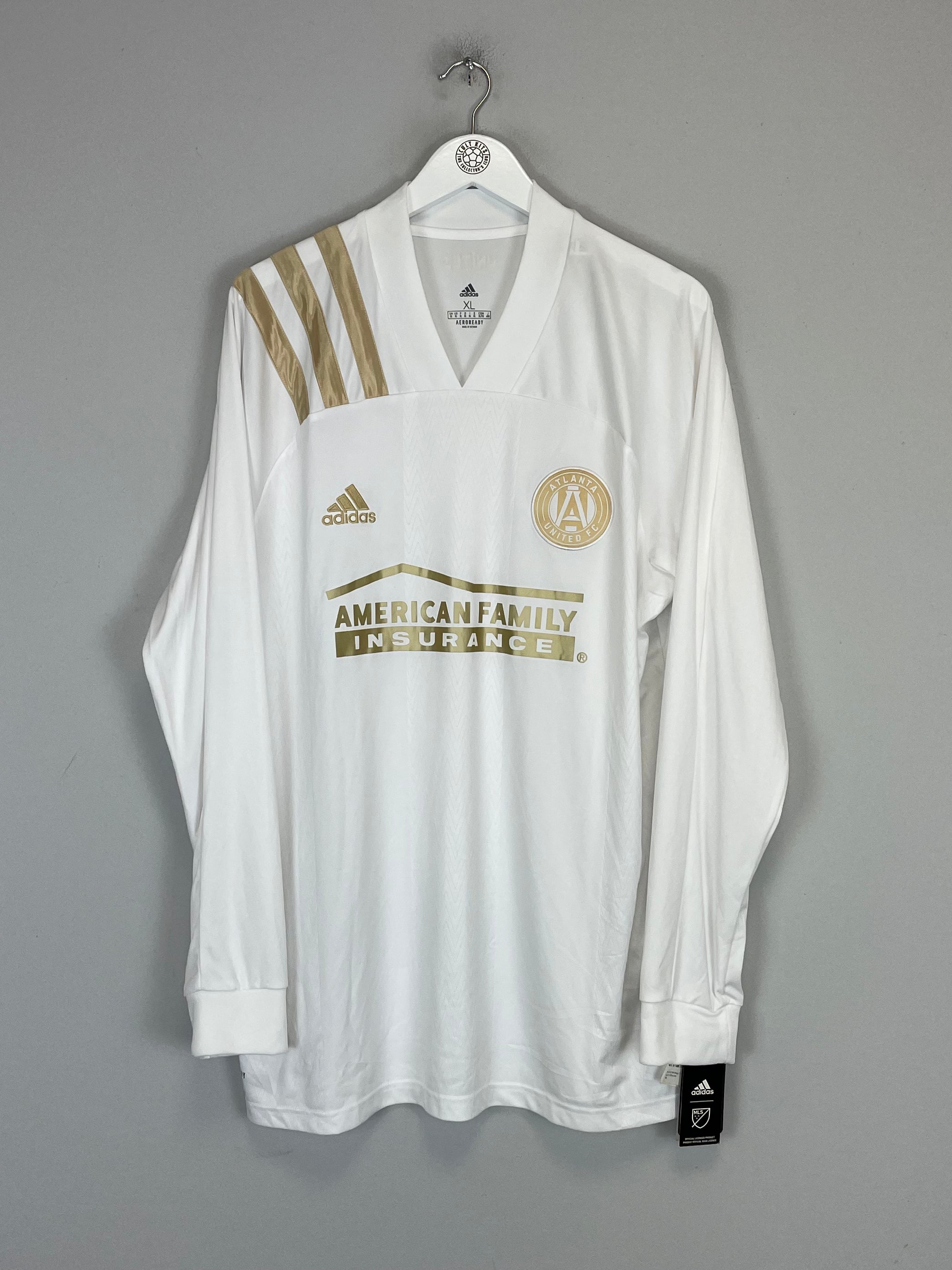 Shop 2020 ATLANTA *BNWT* L/S AWAY SHIRT (XL) ADIDAS, classic football shirts, vintage football shirts & retro soccer jerseys at Cult Kits