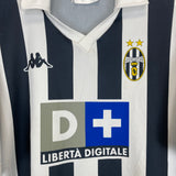 1999/00 JUVENTUS HOME SHIRT (L) KAPPA BASIC
