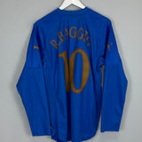 Shop 2004/06 ITALY R.BAGGIO #10 HOME SHIRT (M) PUMA, classic football shirts, vintage football shirts & retro soccer jerseys at Cult Kits