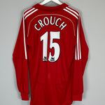 Shop 2006/07 LIVERPOOL CROUCH #15 L/S HOME SHIRT (L) ADIDAS, classic football shirts, vintage football shirts & retro soccer jerseys at Cult Kits