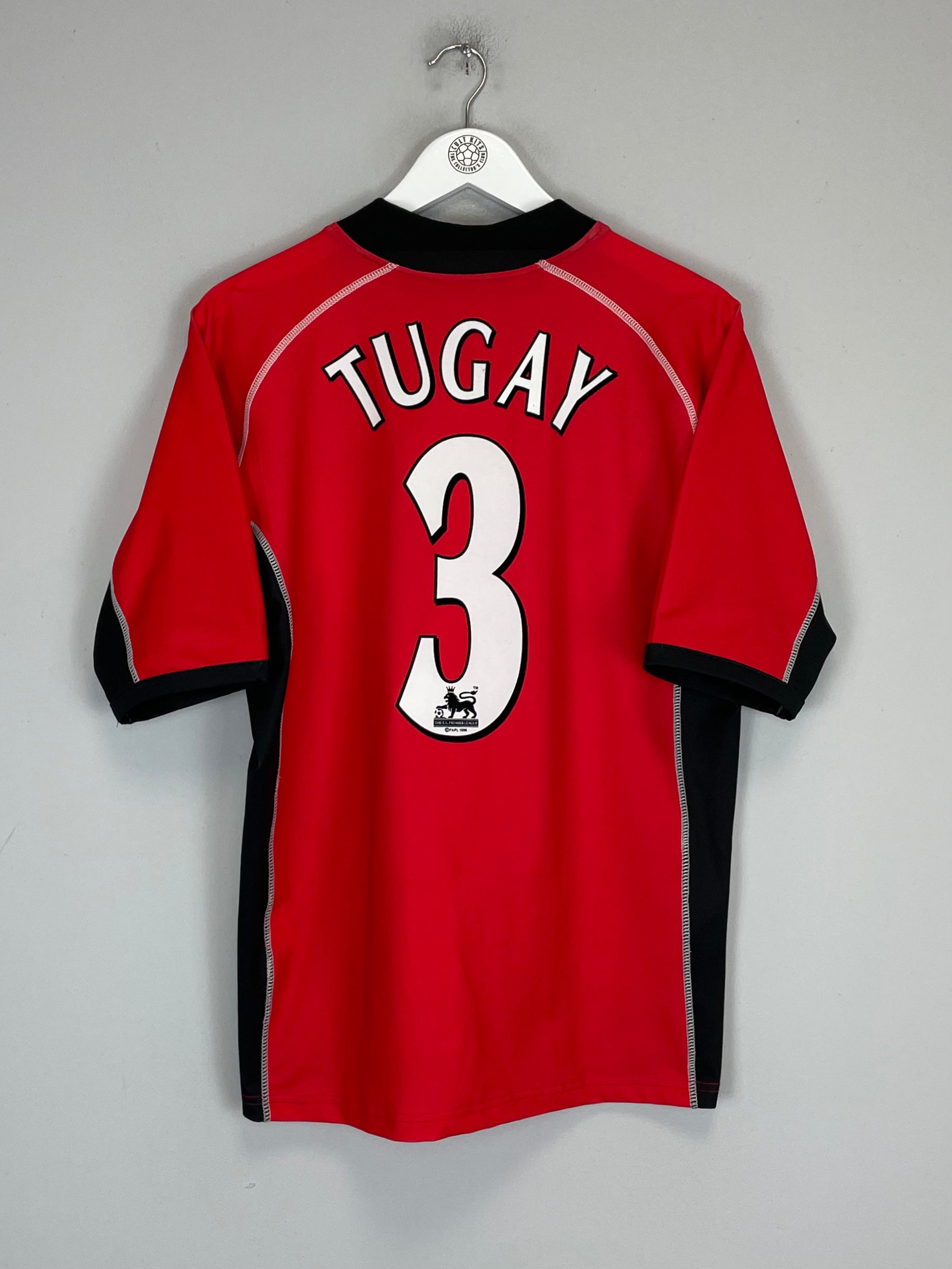 Shop 2002/03 BLACKBURN ROVERS TUGAY #3 AWAY SHIRT (L) KAPPA, classic football shirts, vintage football shirts & retro soccer jerseys at Cult Kits