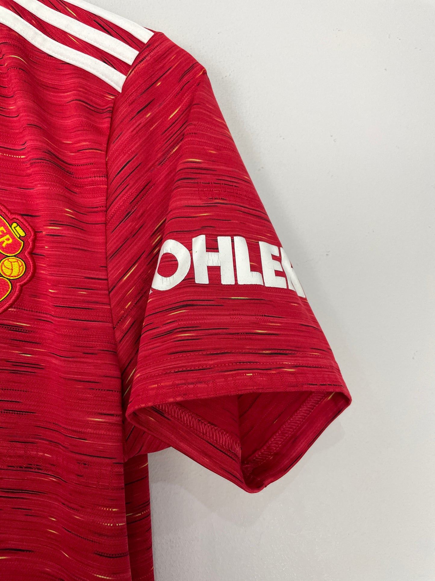 2020/21 MANCHESTER UNITED HOME SHIRT (M) ADIDAS