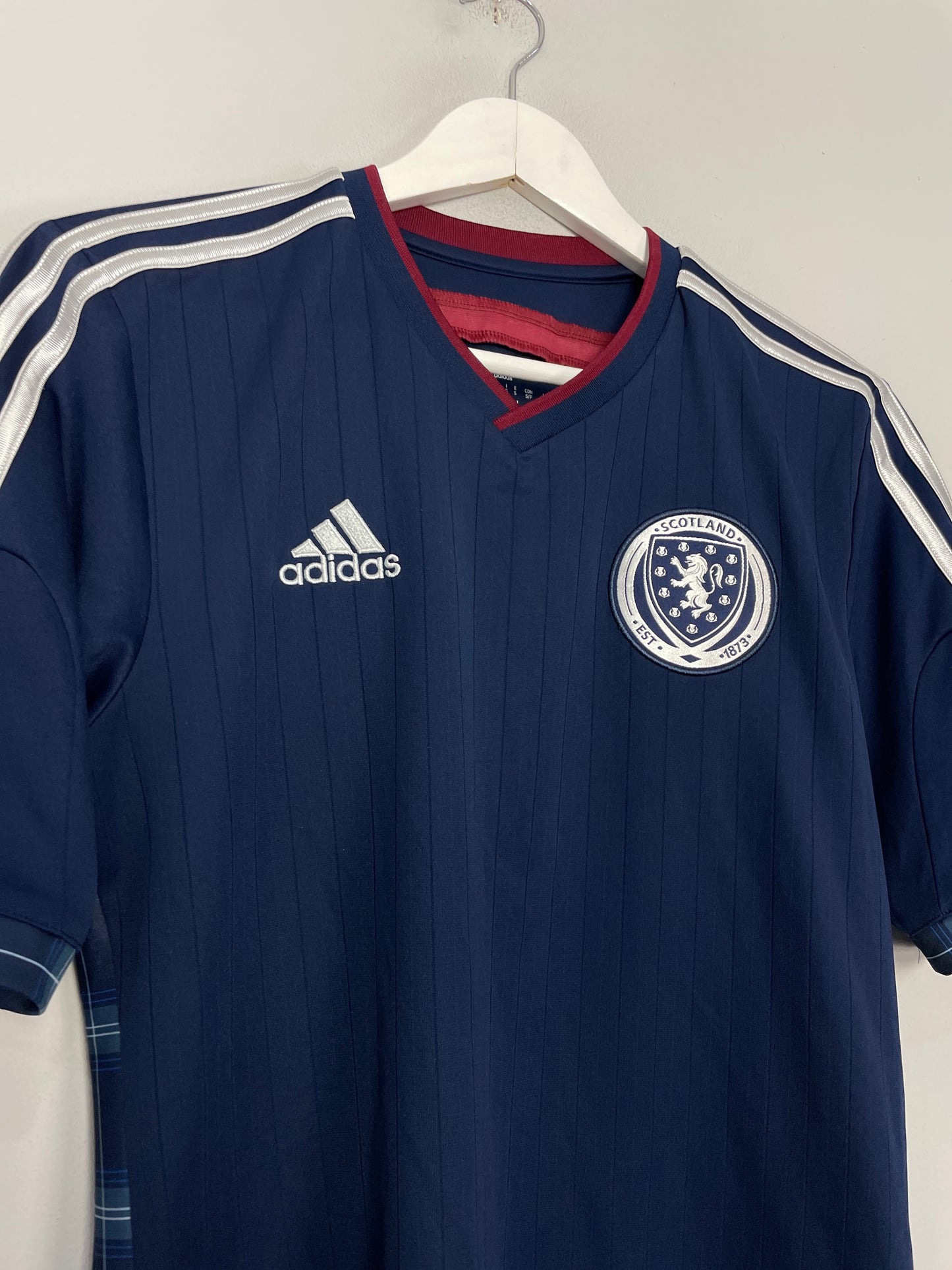2014/15 SCOTLAND HOME SHIRT (S) ADIDAS